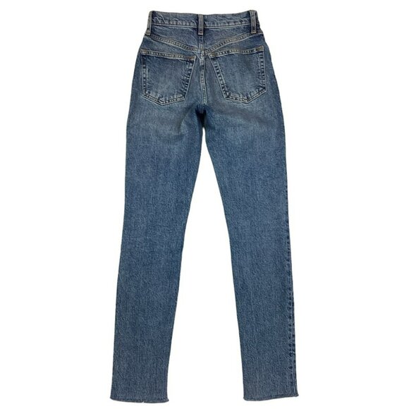 We The Free High-Rise Button-Fly Skinny Jeans Size 25 - Picture 3 of 10